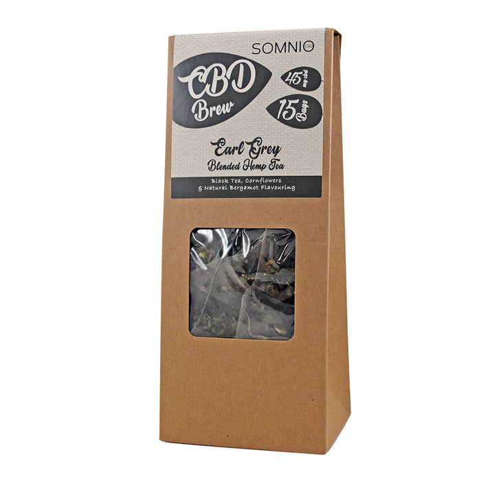 Somnio CBD Brew Blended Tea 15 bags 30g - 45mg (3mg Per Bag)