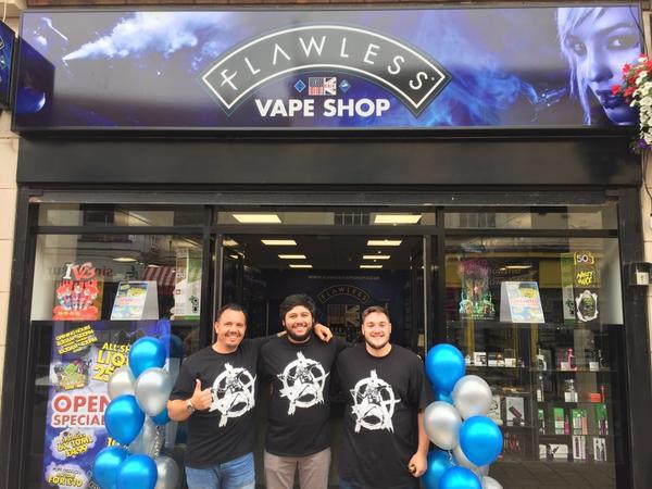 Flawless Vape Shop Loughborough is open for business!