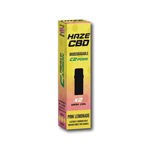 HAZE CBD C2 Pods 500mg Mesh Coil 2pcs