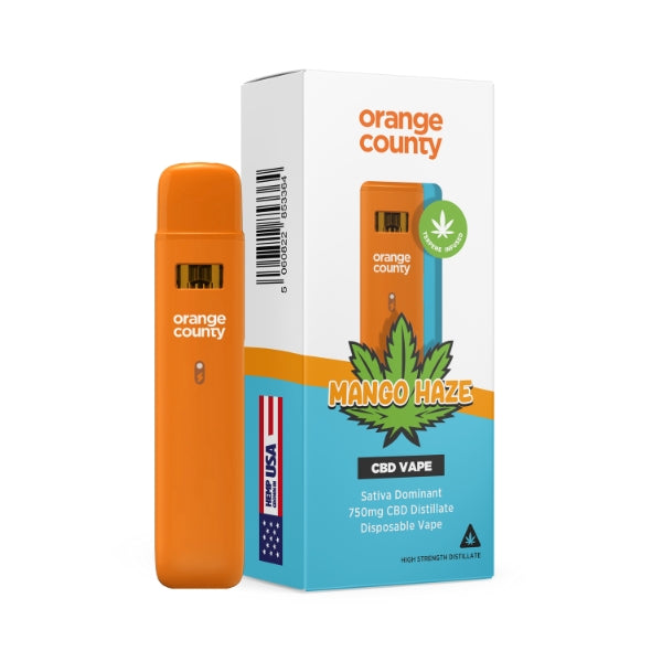 Orange County CBD Disposable Vape Pen 750mg