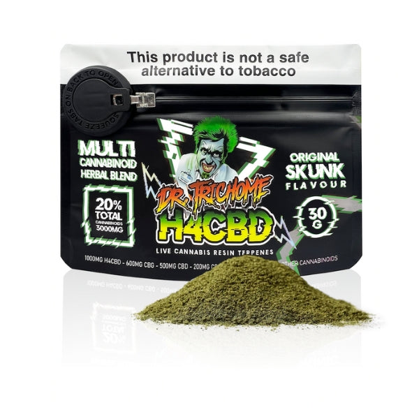 Dr Trichome H4CBD 20% Multi Cannabinoid 3000mg Herbal Blend 30g