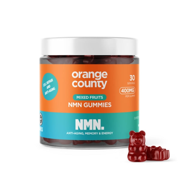 Orange County NMN Gummies Mixed Fruits 400mg 30pcs