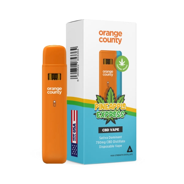 Orange County CBD Disposable Vape Pen 750mg