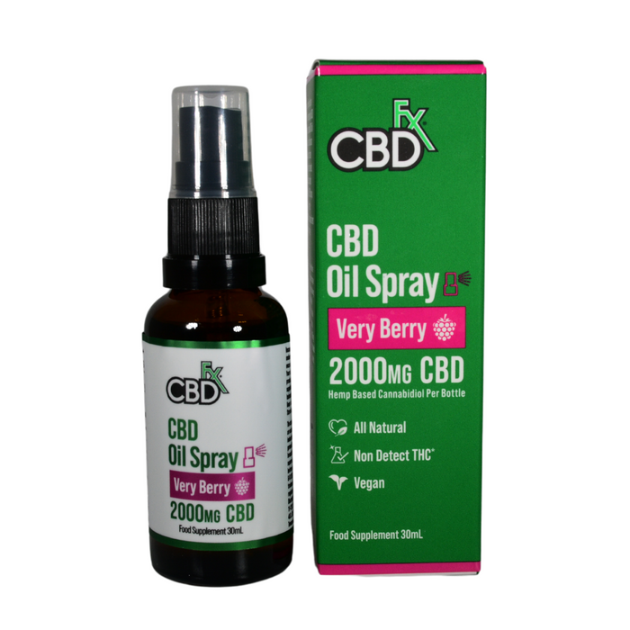 CBD +FX Oil Spray 2000mg 30ml
