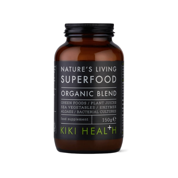 KIKI HEALTH Nature's Living Superfood Organic Blend Powder