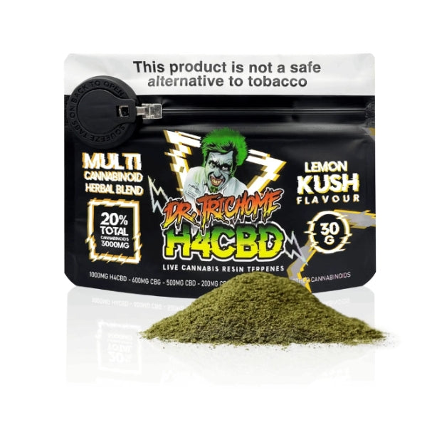 Dr Trichome H4CBD 20% Multi Cannabinoid 3000mg Herbal Blend 30g