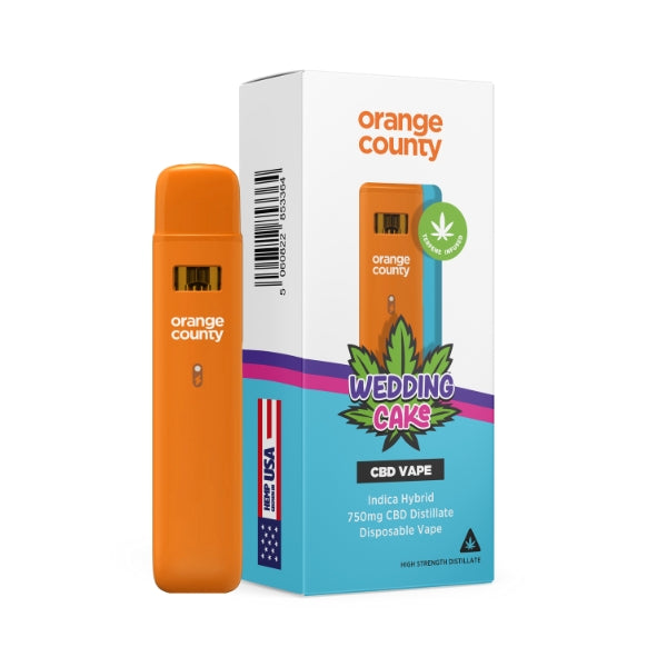 Orange County CBD Disposable Vape Pen 750mg