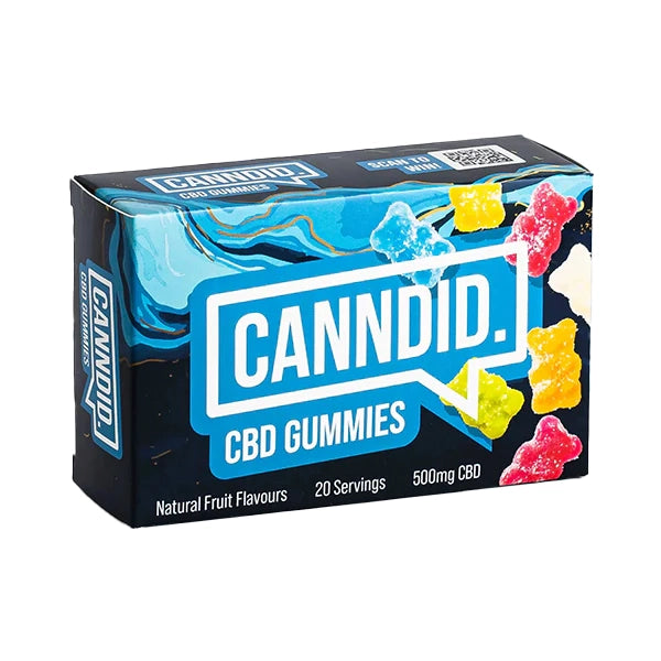 CANNDID. CBD Gummies Natural Fruit Flavours