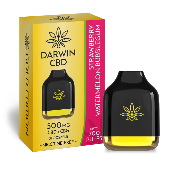 Darwin CBD Disposable Vape CBD+CBG 500mg