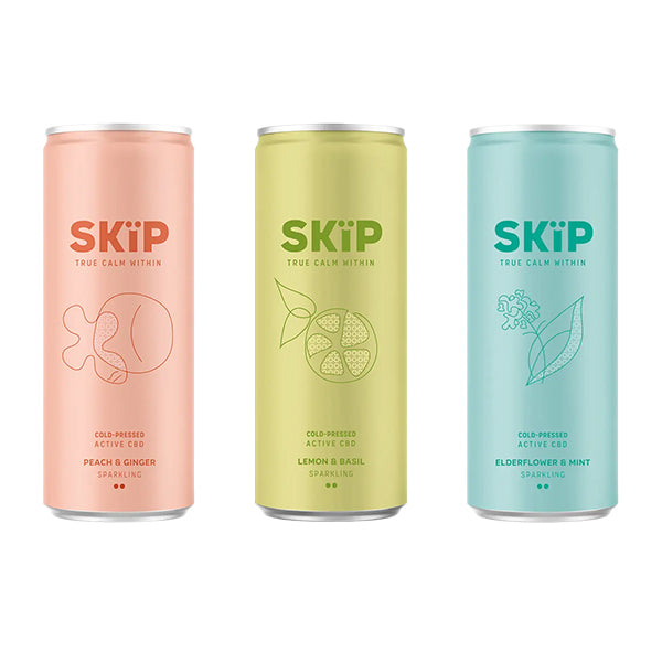 SKIP True Calm Within Cold-Pressed Active CBD Drink 250ml