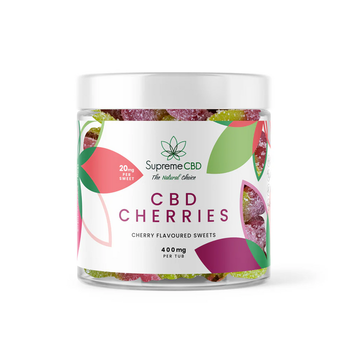 Supreme CBD Gummy Cherries