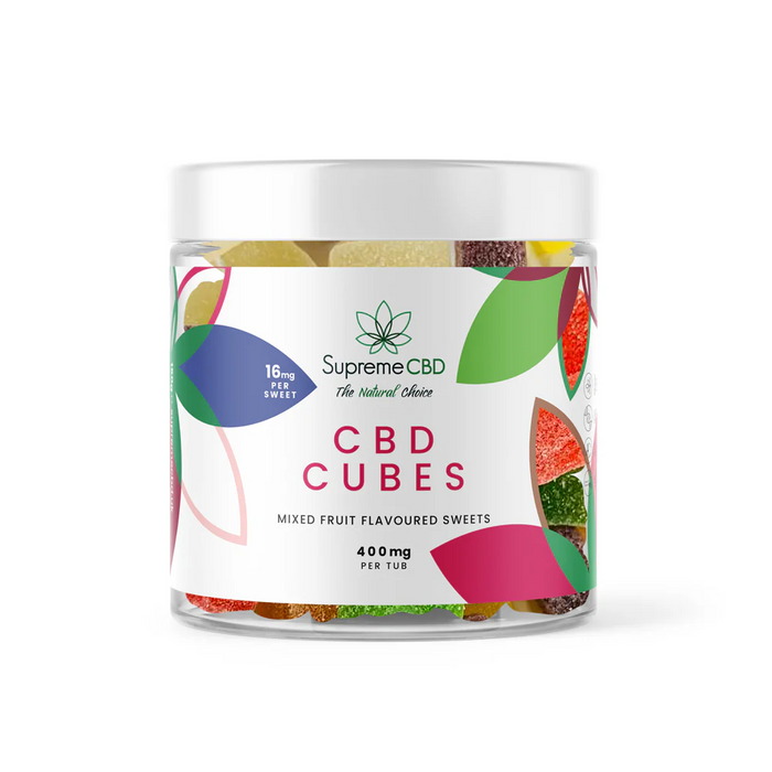 Supreme CBD Gummy Cubes