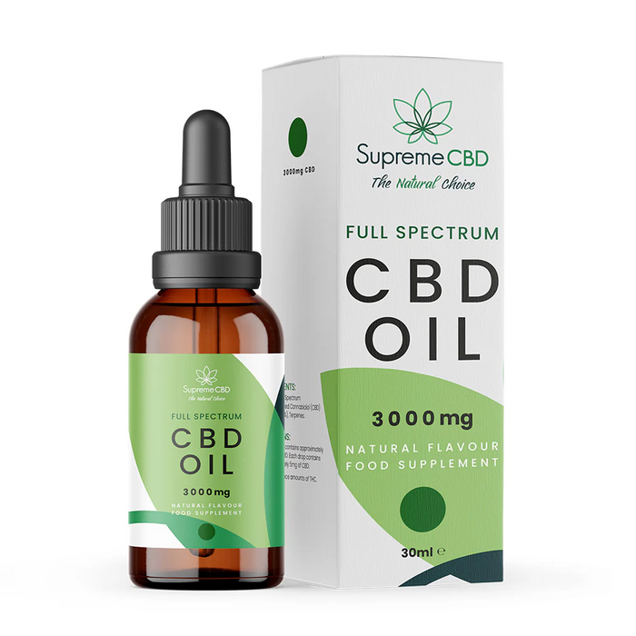 Supreme CBD Full Spectrum CBD Oil 30ml