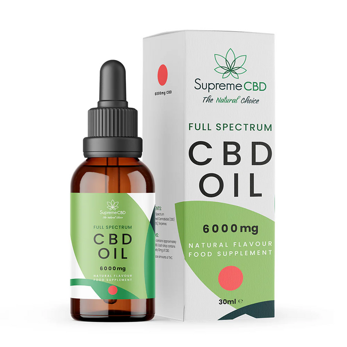 Supreme CBD Full Spectrum CBD Oil 30ml