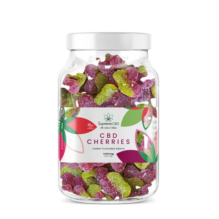 Supreme CBD Gummy Cherries