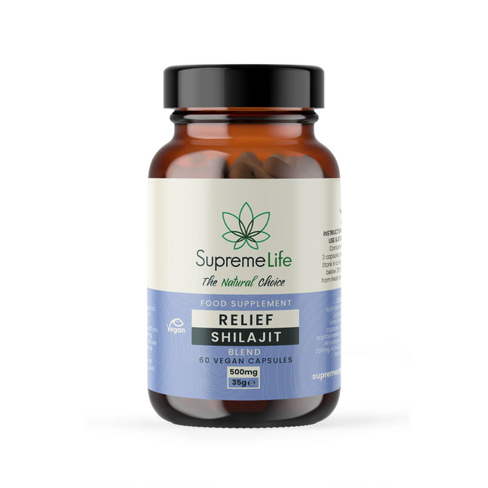 Supreme CBD Shilajit Resin & Capsules