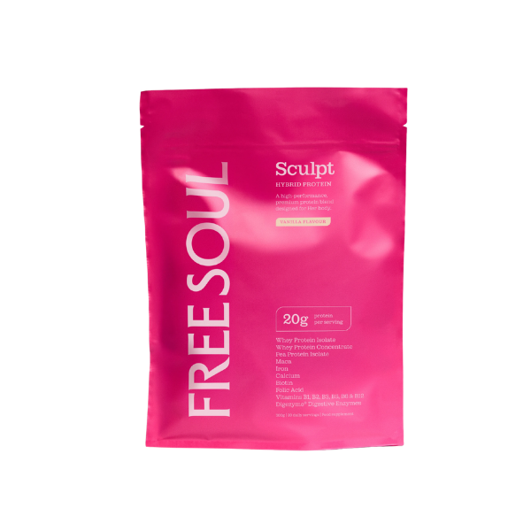 Free Soul Sculpt Hybrid Protein Powder Blend