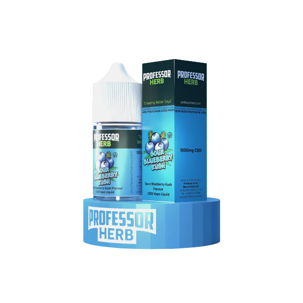 Professor Herb CBD Vape Liquid 1000mg 30ml