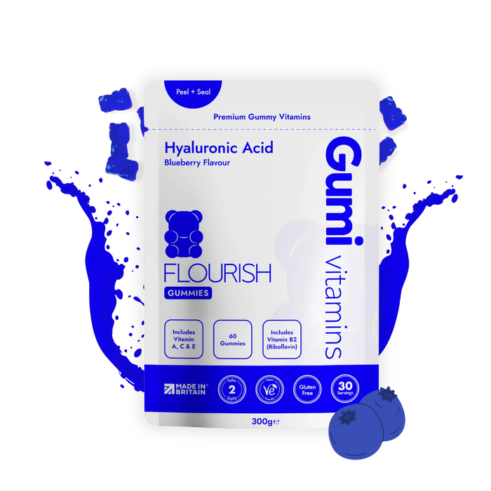 Gumi vitamins Flourish - Hyaluronic Acid 60pcs