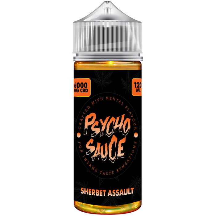 Psycho Sauce Vape Liquid 6000mg 120ml