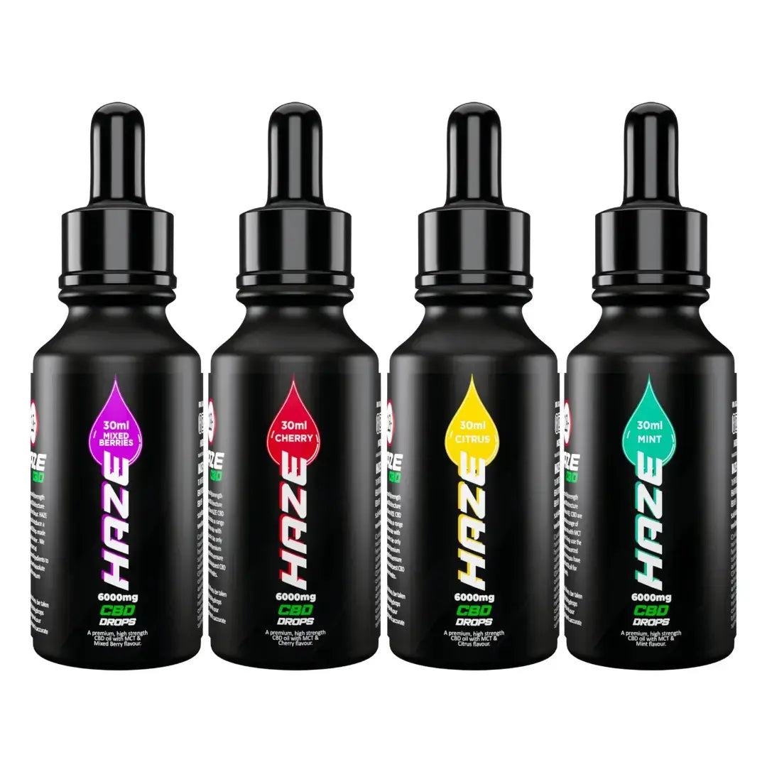 Haze CBD Drops 6000mg 30ml — Flawless CBD