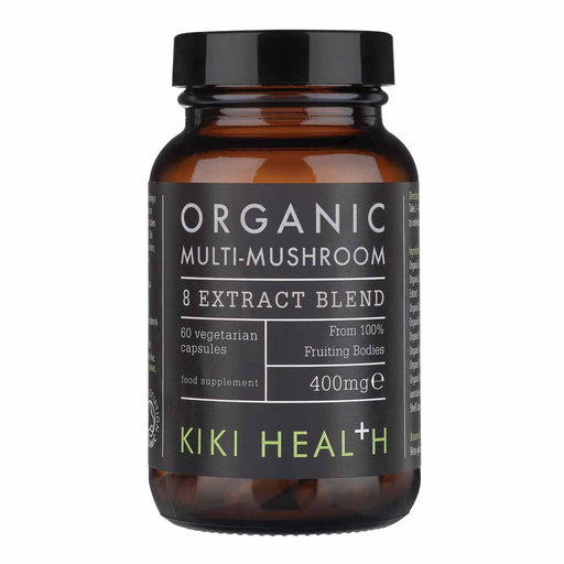 KIKI HEALTH Organic Mushroom Extract 60 vegetarian capsules