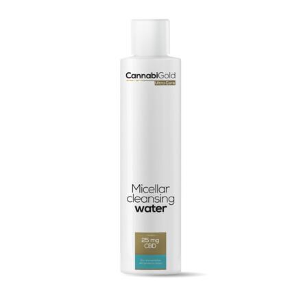 CannabiGold Ultra Care Micellar Cleansing Water Dry and Sensitive Skin Prone to Atopy 200ml 25mg