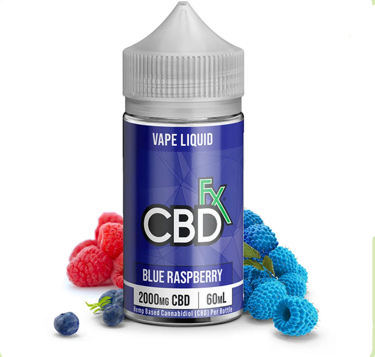 CBD +FX Vape Series Blue Raspberry 60ml
