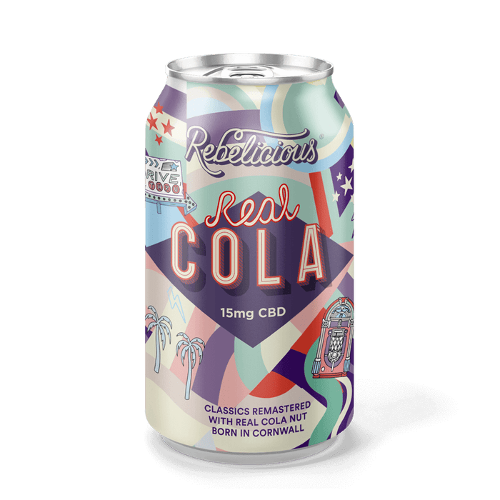Rebelicious Drink Real Cola 15mg 330ml