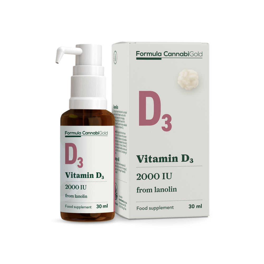 CannabiGold Formula Food Supplement Vitamin Oil 30ml