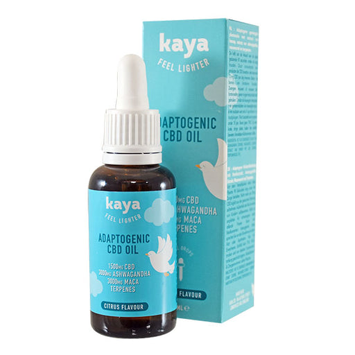 Kaya Feel Lighter Adaptogenic CBD Oil Citrus Flavour 1500mg 30ml