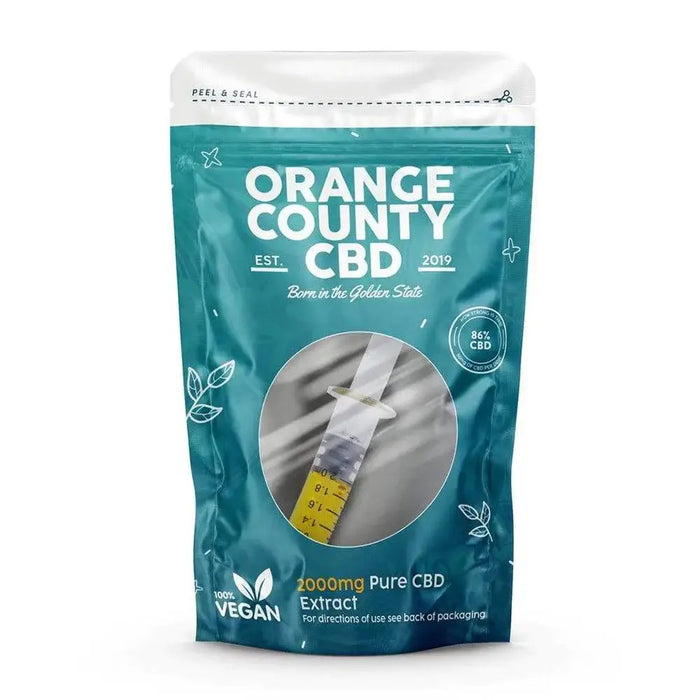 Orange County CBD Pure CBD Extract & Syringe 2000mg 86% (2ml)