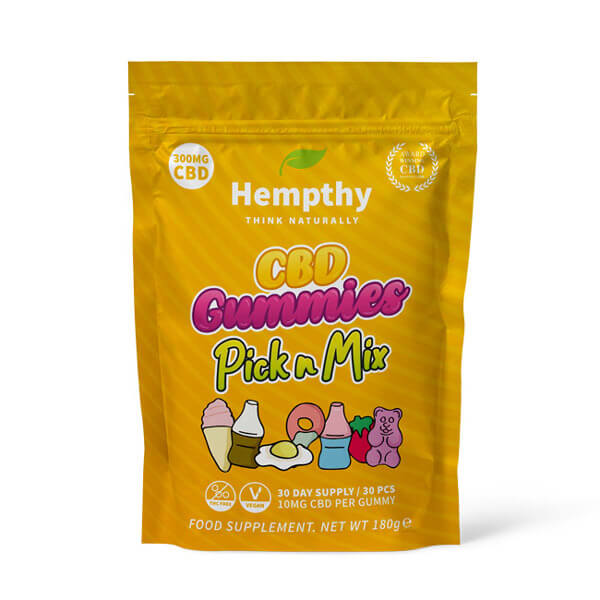 Hempthy CBD Gummies Pick n Mix 300mg 30pcs