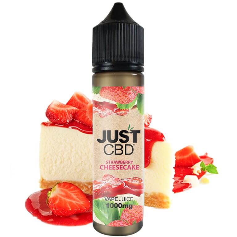 Just CBD Vape Juice Strawberry Cheesecake 60ml