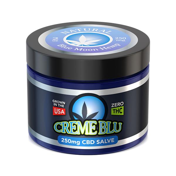 Blue Moon Hemp CBD Creme Blu Salve (Natural)