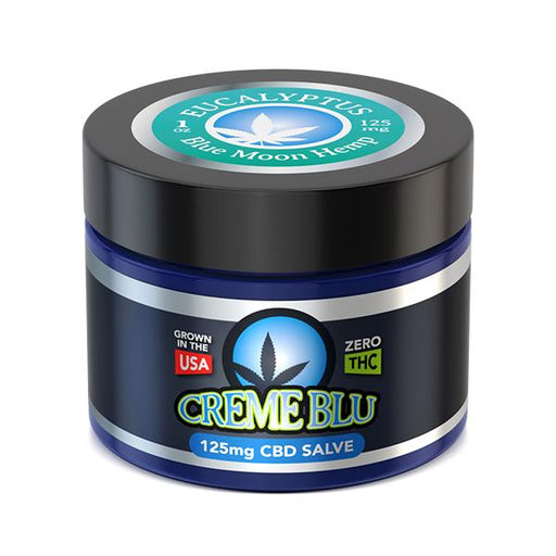 Blue Moon Hemp CBD Creme Blu Salve (Eucalyptus)