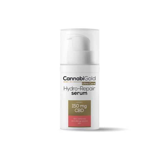 CannabiGold Ultra Care Hydro-Repair Serum Very Sensitive and Allergy-Prone Skin 30ml 150mg
