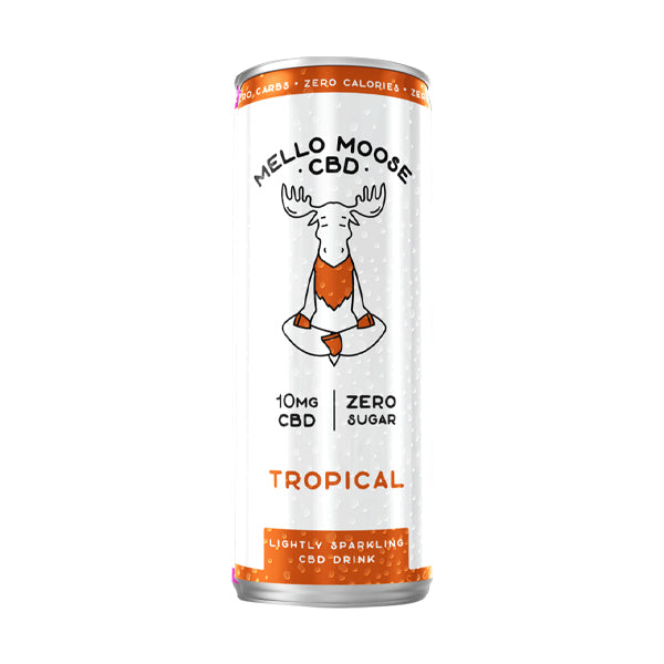 Mello Moose CBD Lightly Sparkling CBD Drink 10mg 250ml
