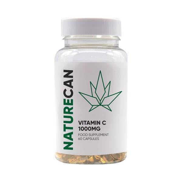 Naturecan Vitamin C Food Supplement 1000mg 60 capsules