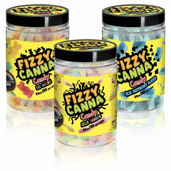 Fizzy Canna Candy Gummies 1600mg